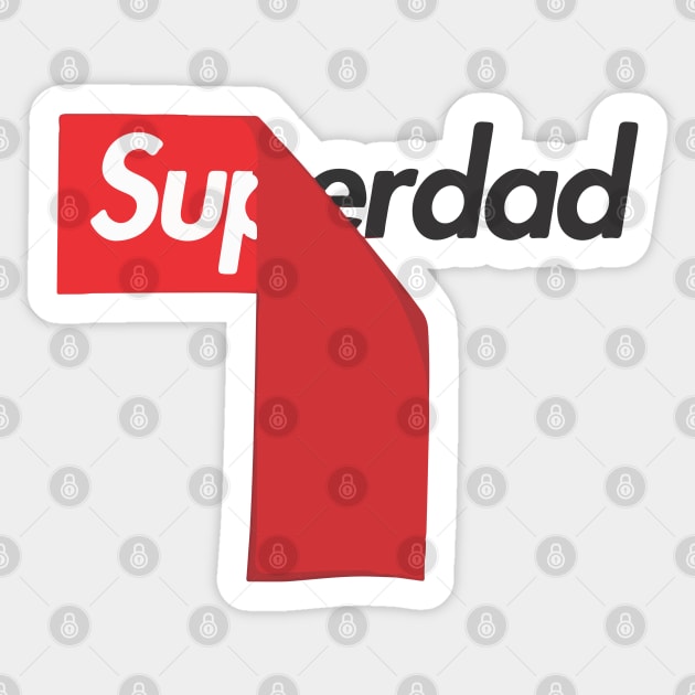 Superdad Sticker by idea-prod